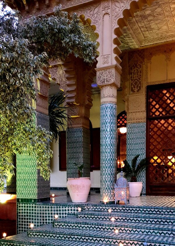 Property grounds - The Red House (Marrakech)