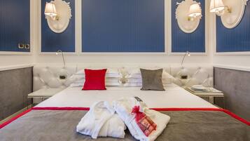 Minibar, coffres-forts dans les chambres, ameublement personnalisé