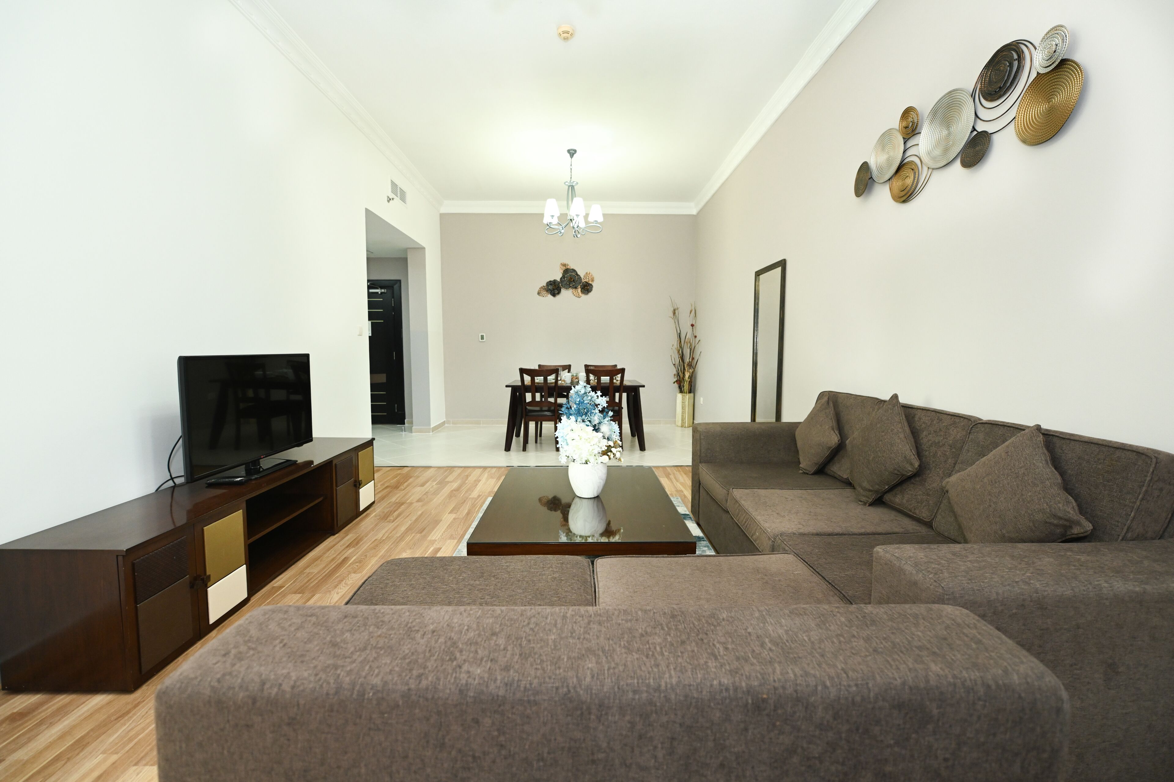 32-inch LCD TV with satellite channels, TV