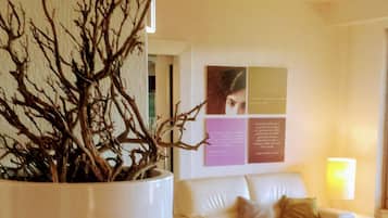 Lobby sitting area