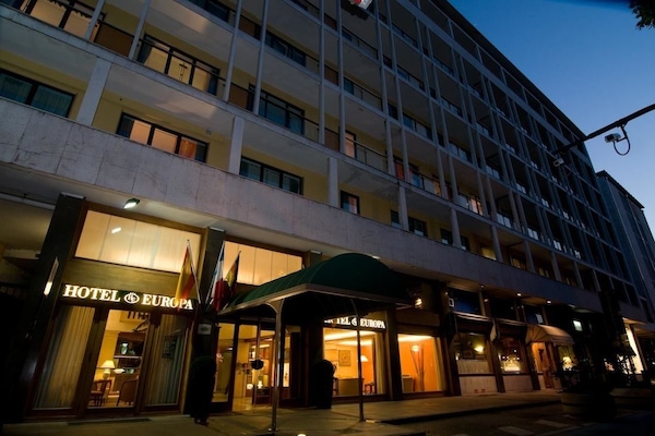 Front of property – evening/night