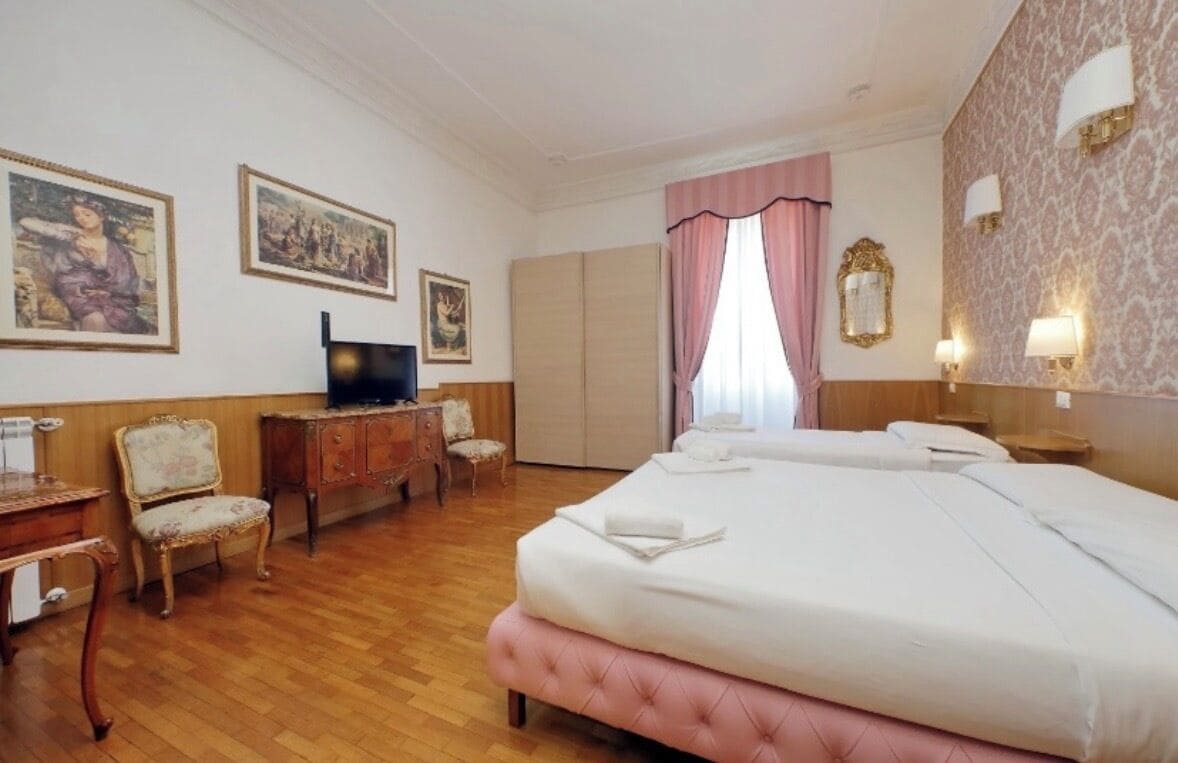 Pillowtop beds, minibar, in-room safe, desk