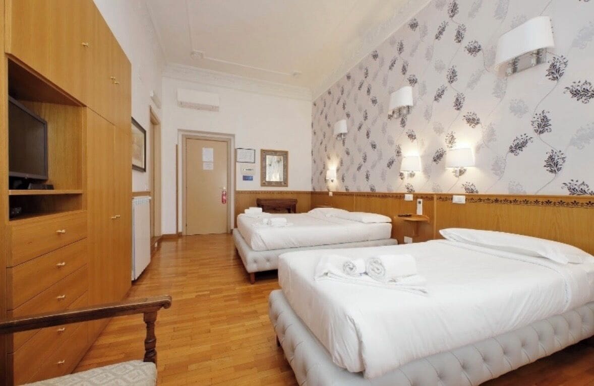 Pillowtop beds, minibar, in-room safe, desk