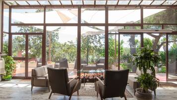 Sitzecke in der Lobby