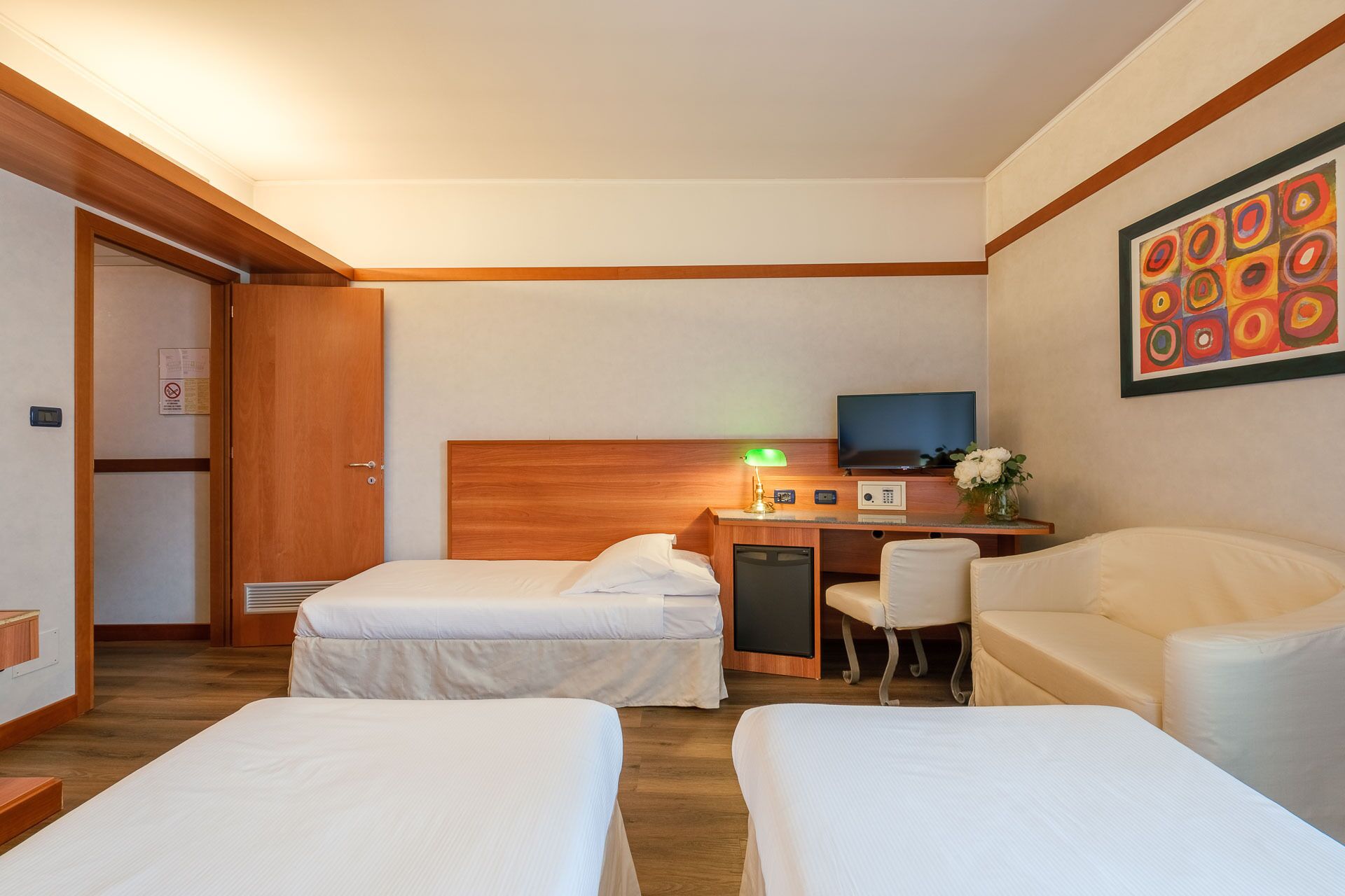 triple room | down duvets, minibar, in-room safe, desk