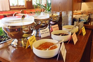 Gratis morgenmadsbuffet hver dag
