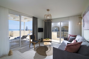 Living room - Rainbow Apartments (Hersonissos)