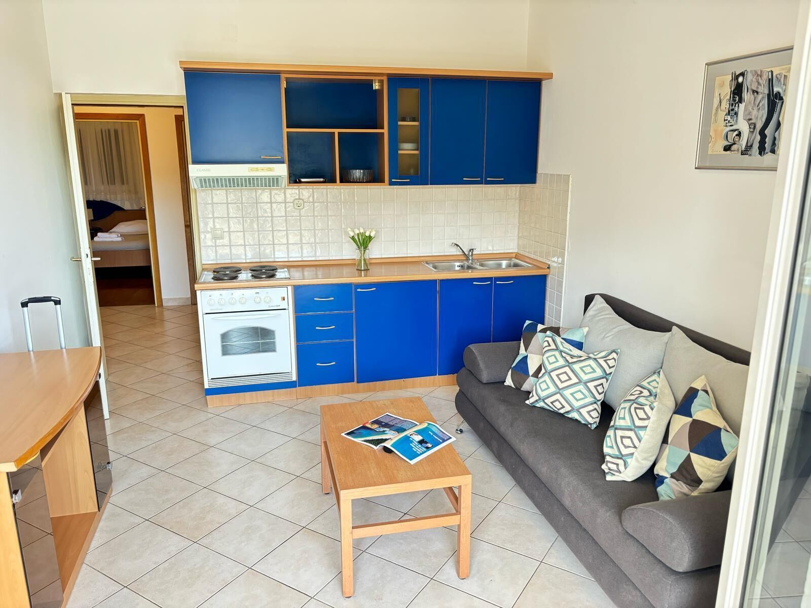 Familjelägenhet | Vardagsrum | LCD-tv