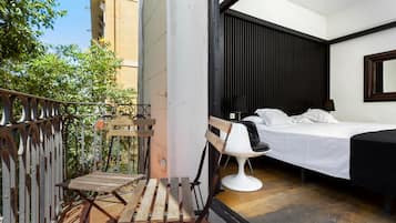 Standard-Doppelzimmer, Balkon | Blick auf die Stadt