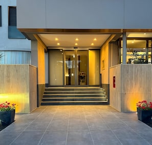 Facciata della struttura