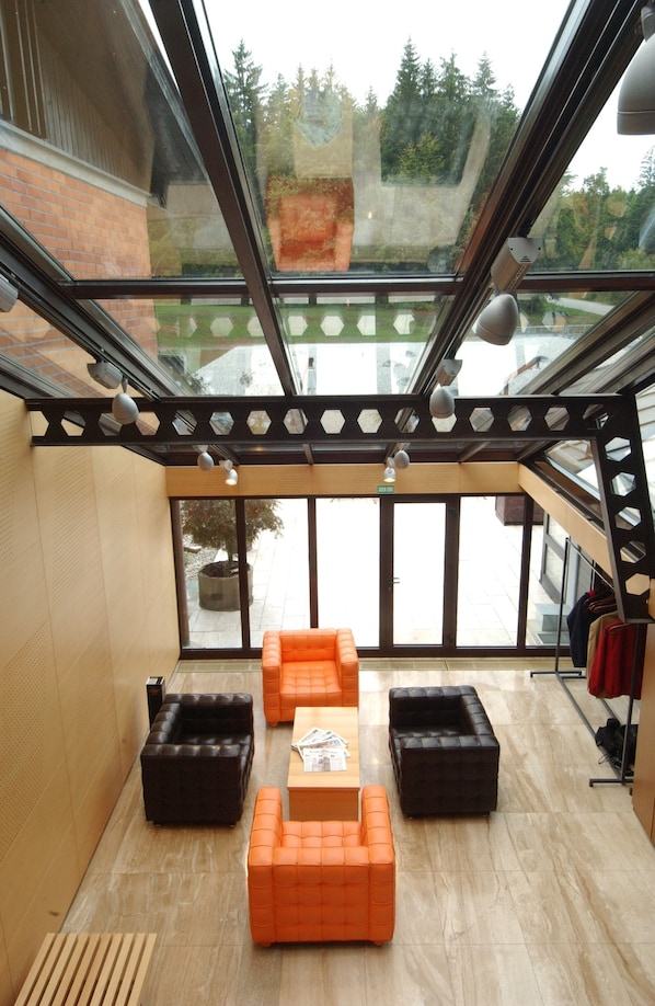 Lobby sitting area