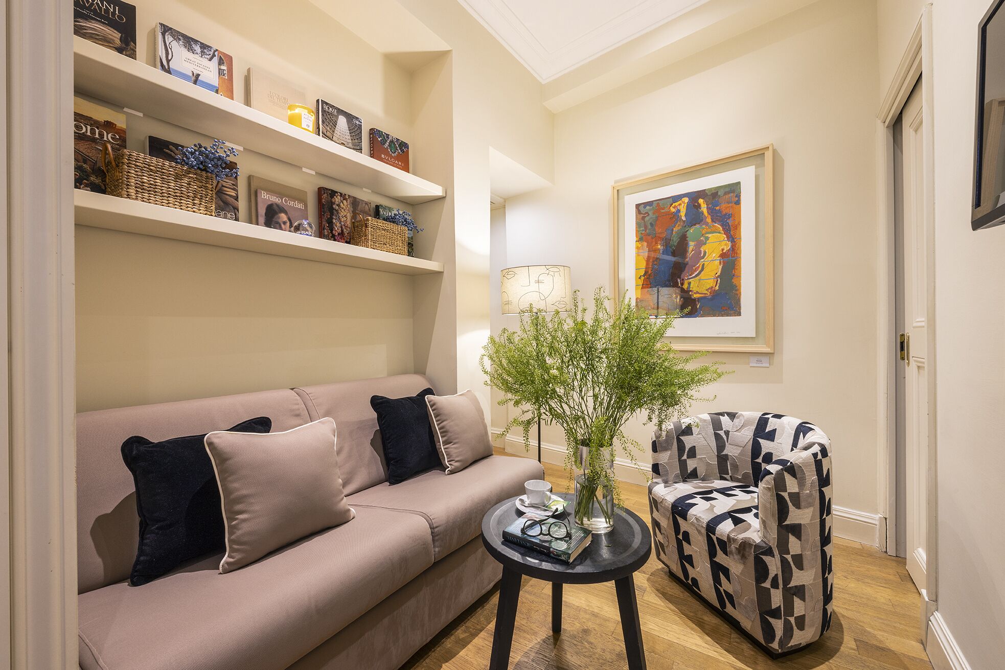 premium suite, patio | living area | 22-inch plasma tv with satellite channels, tv