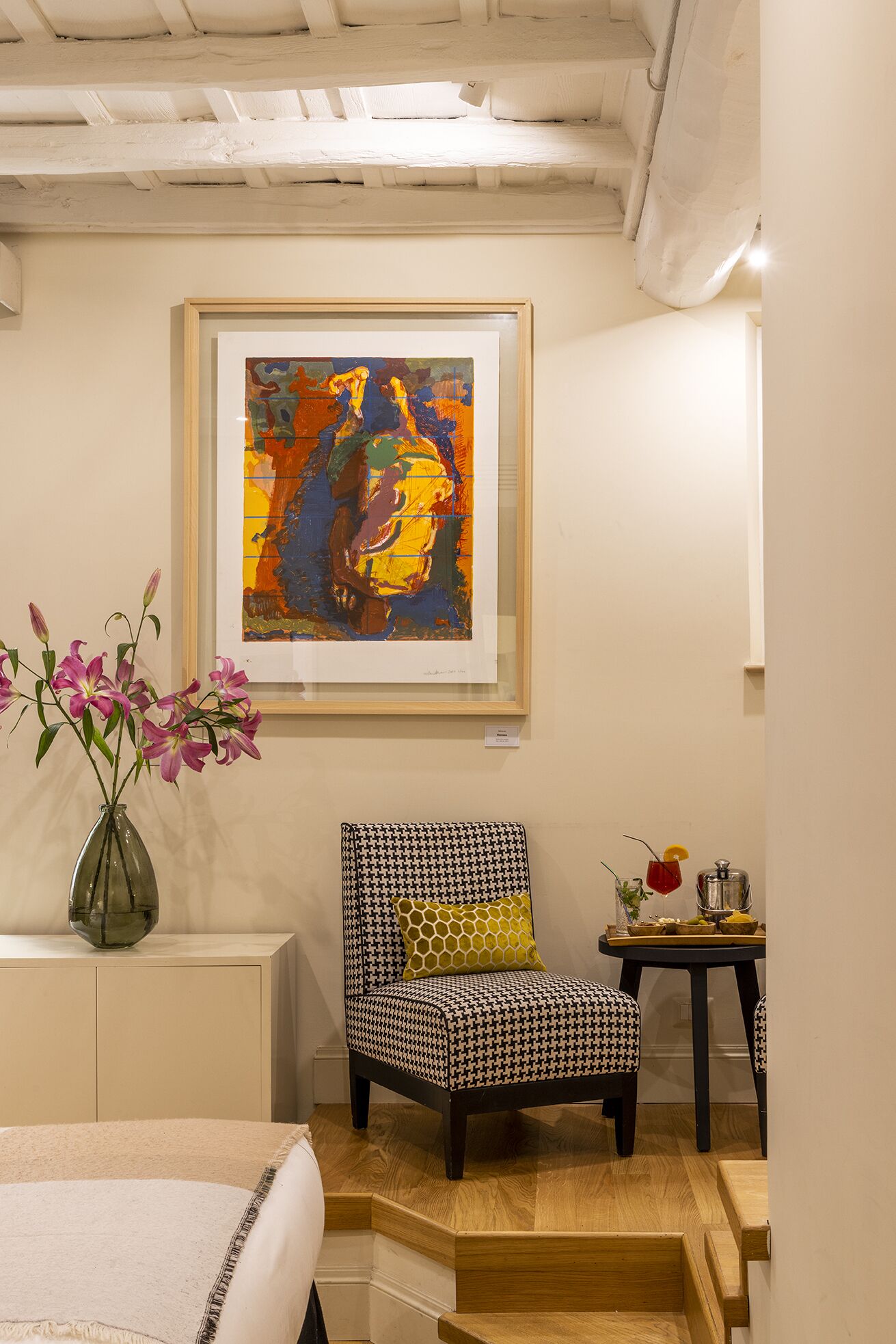 suite annex | living area | 22-inch plasma tv with satellite channels, tv