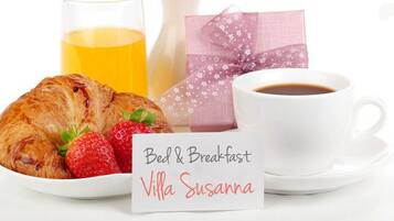 Colazione completa inclusa, servita tutte le mattine