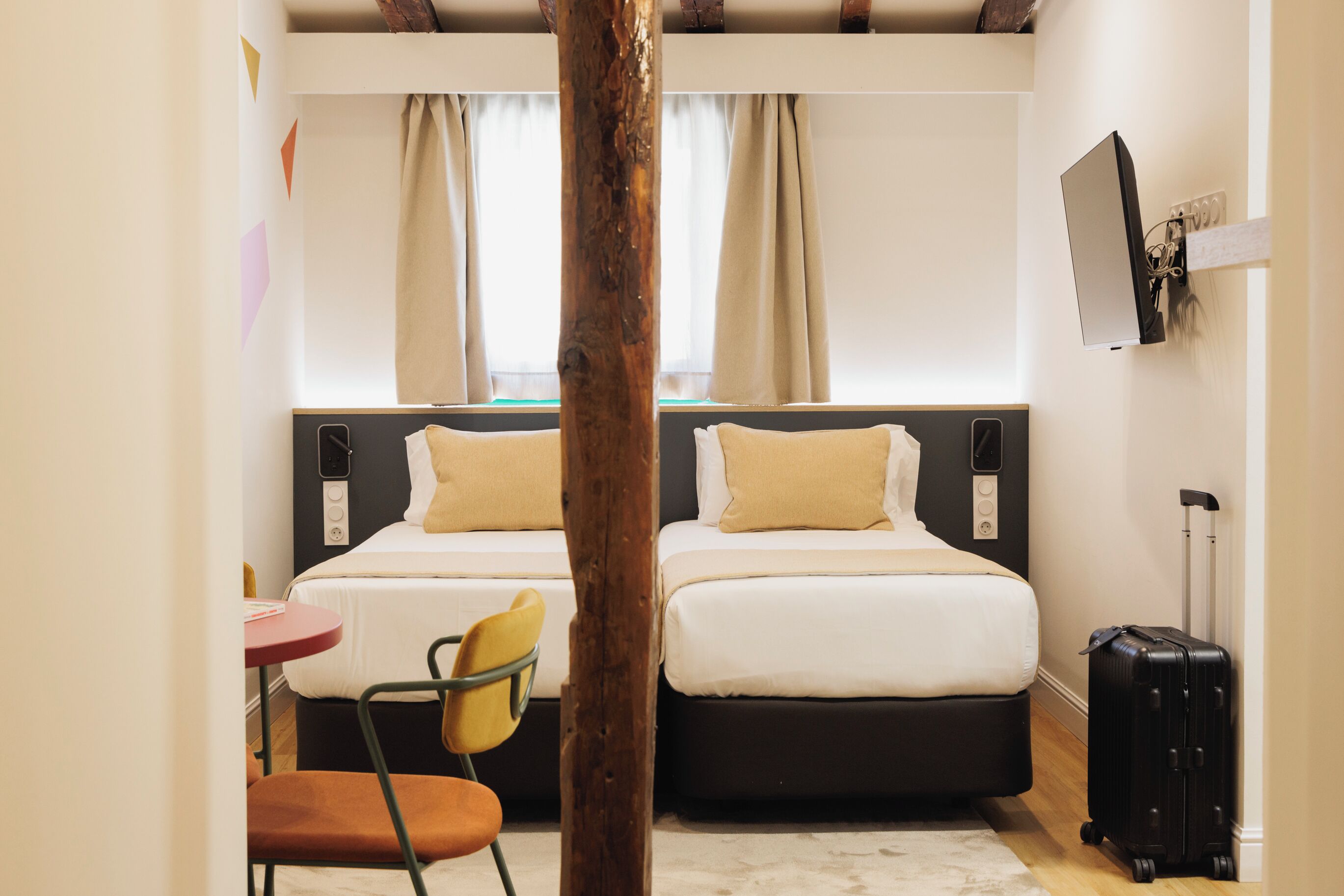 Premium bedding, down duvets, in-room safe, individually decorated