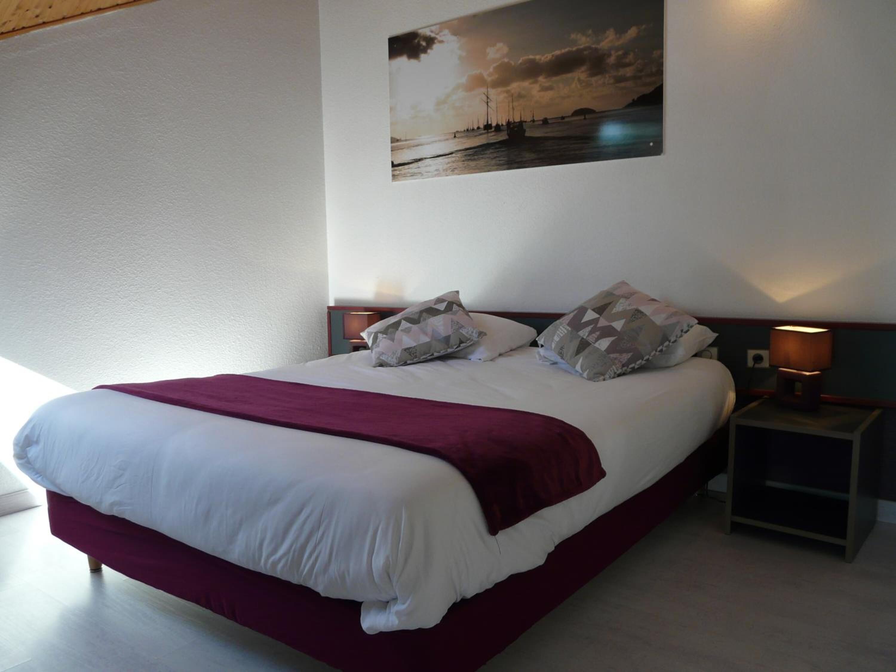 1 bedroom, desk, blackout curtains, iron/ironing board