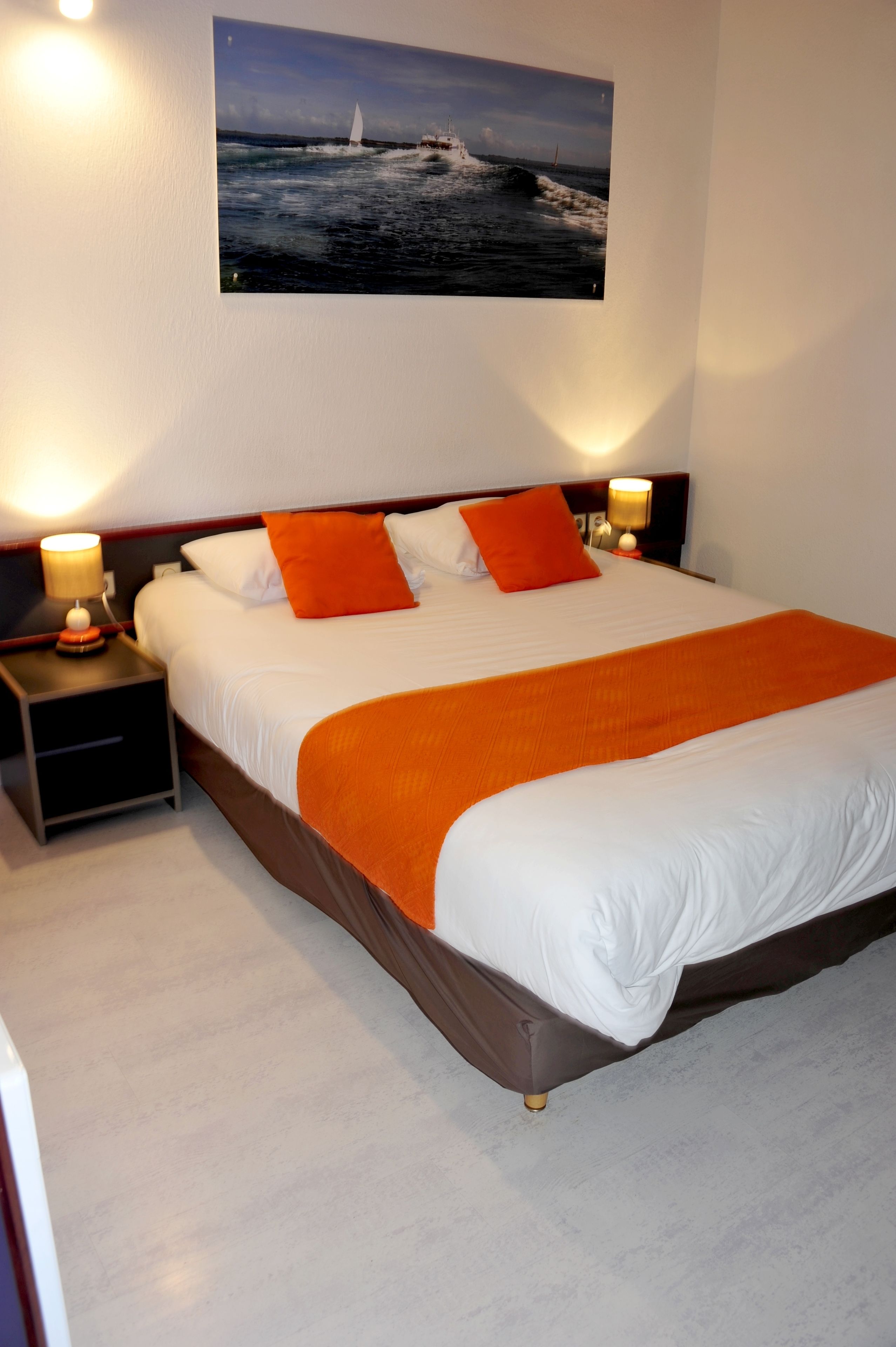 1 bedroom, desk, blackout curtains, iron/ironing board