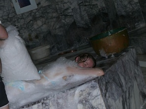 Sauna, hot tub, steam room, Turkish bath/hammam, body treatments - Hera Hotel (Kas)