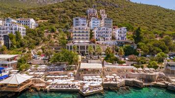 Fassade der Unterkunft