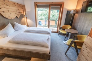 Design-Doppelzimmer | Allergikerbettwaren, Minibar, Zimmersafe, Verdunkelungsvorhänge