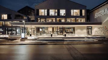 Façade de l’hébergement