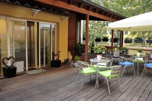 Terrasse sur le toit