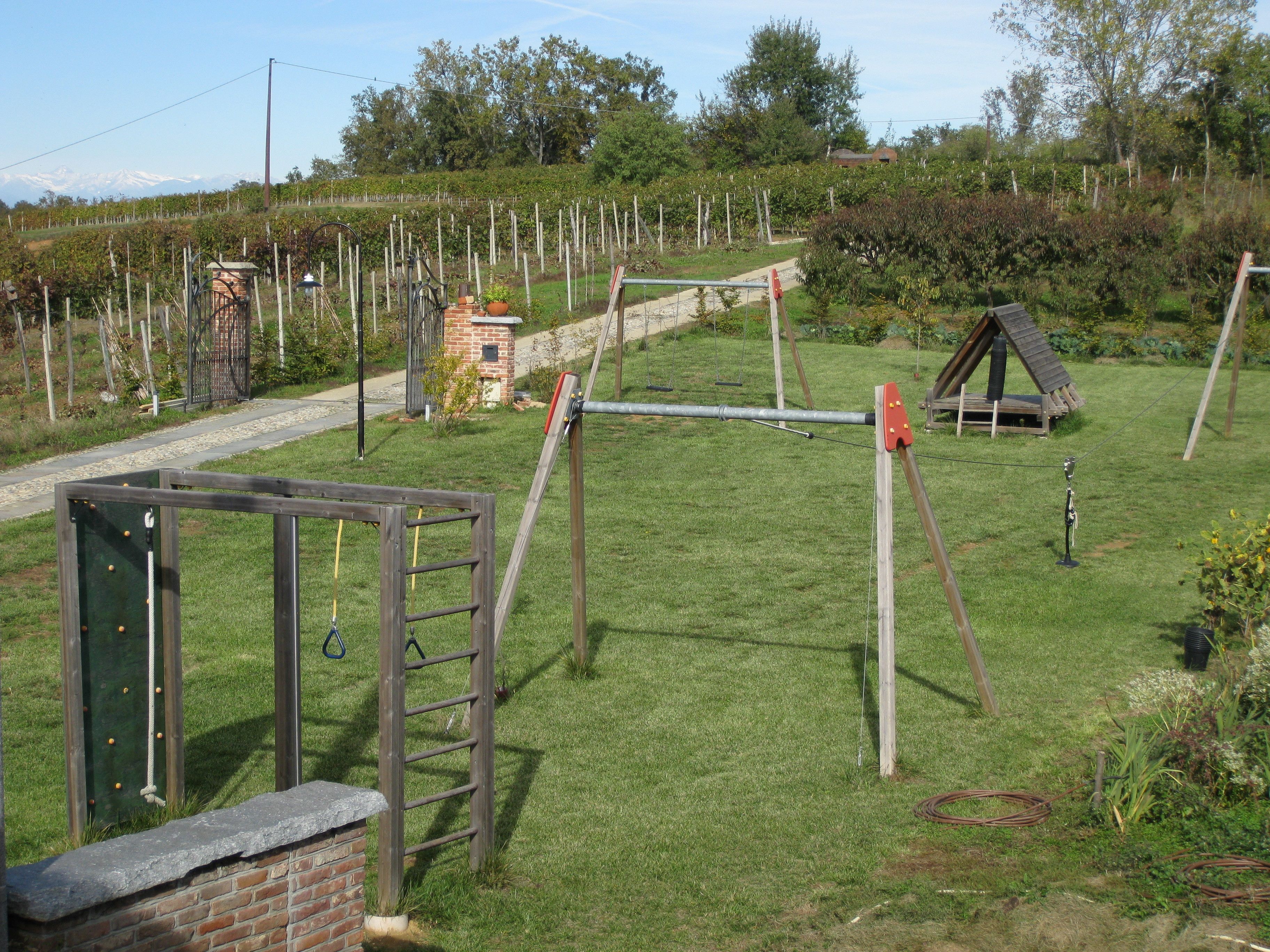 Lekområde för barn utomhus