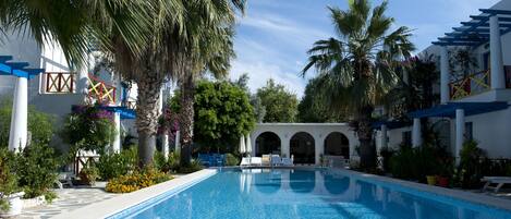 Majoituspaikan julkisivu