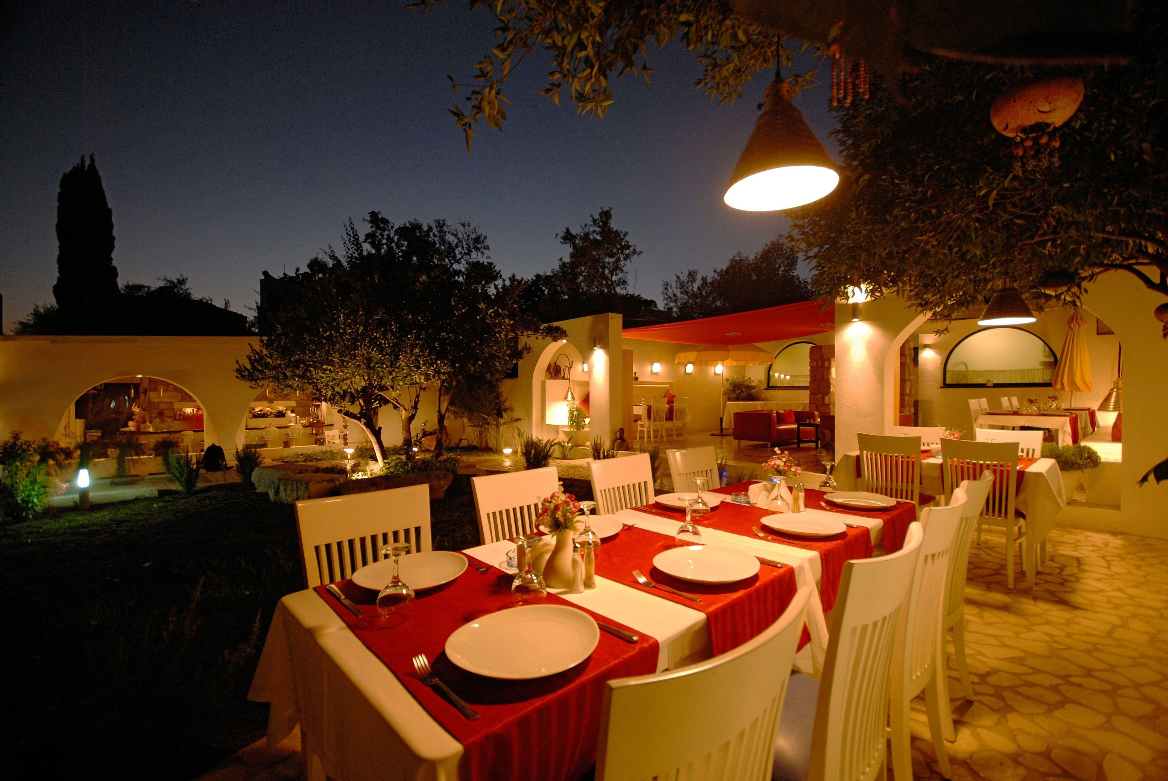 Breakfast, lunch, dinner served; Mediterranean cuisine, pool views 