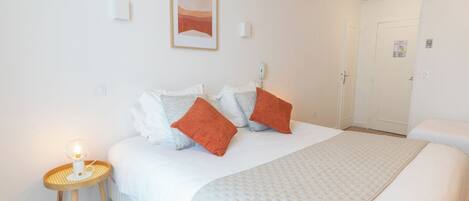 Standard Double Room | Pillowtop beds, individually furnished, desk, laptop workspace