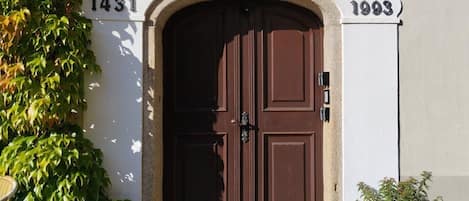 Façade de l’hébergement