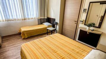 Desk, free cribs/infant beds