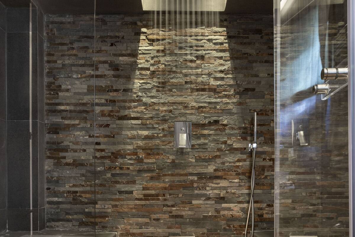 superior suite | bathroom | free toiletries, hair dryer, bathrobes, slippers