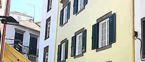 Voorkant van accommodatie