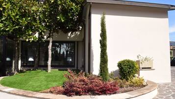 Fassade der Unterkunft