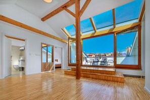 Cobertura exclusiva, 2 quartos, terraço | Terraço/pátio