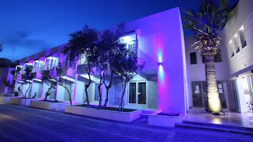 Front of property - evening/night