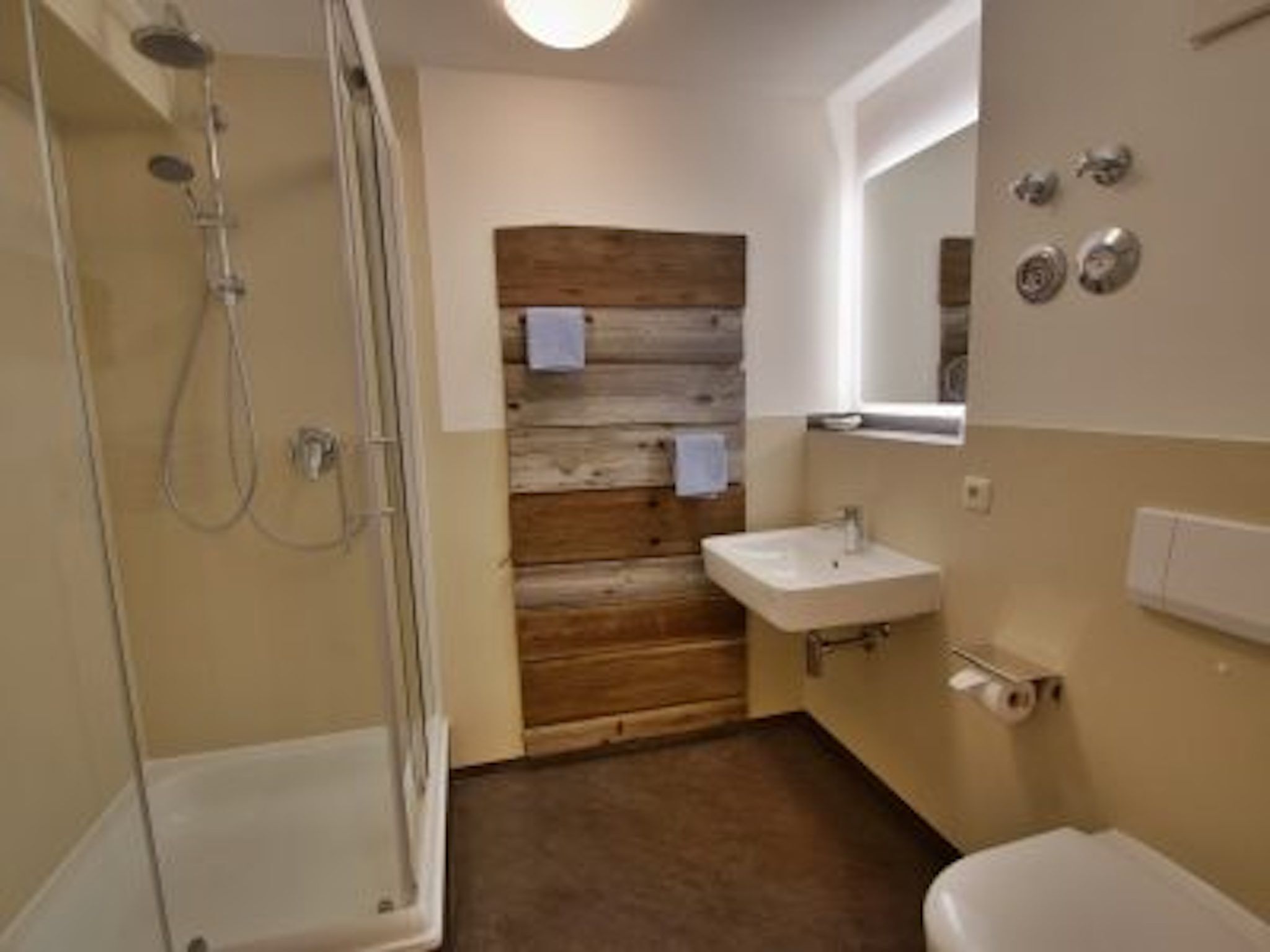 family condo, 2 bedrooms, mountain view | bathroom | shower, free toiletries, hair dryer, towels