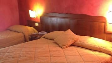 Desk, iron/ironing board, cots/infant beds, rollaway beds