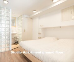 Apartamento estándar (Studio) | Minibar, decoración individual, mobiliario individual y escritorio