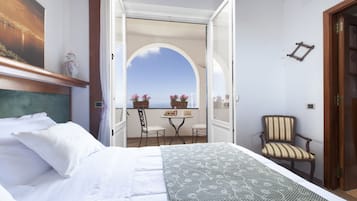 Chambre Double, balcon, vue mer | Vue de la chambre