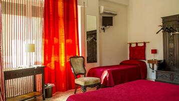 Desk, iron/ironing board, free WiFi, bed sheets