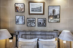 Classic Double Room | Hypo-allergenic bedding, in-room safe, individually decorated, desk