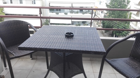 Balcony. Feevos Hotel