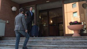 A hotel entrance with a sign reading "Corvetto Residence Porto di Mare." - Corvetto Residence (Milan)