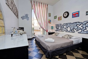 Twin Room, 1 Bedroom, Private Bathroom, Tower | View from room - mok'house (Rome)