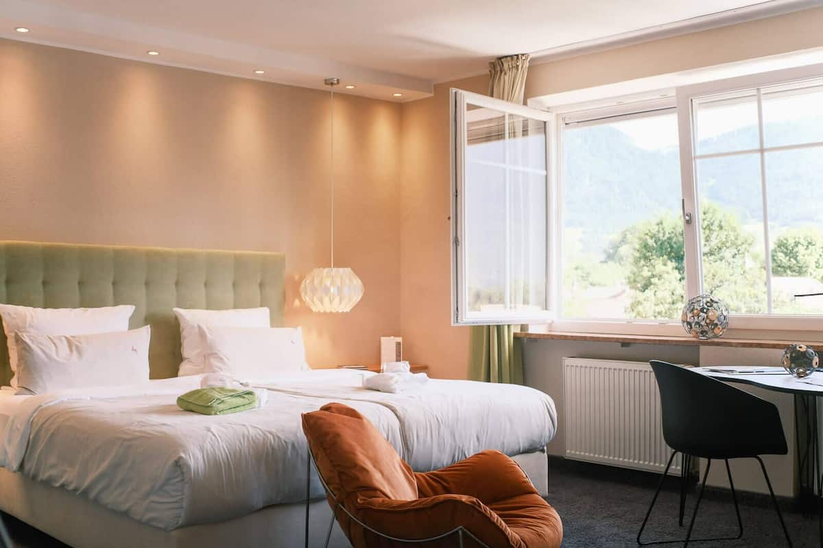 deluxe double room, non smoking | 1 bedroom, premium bedding, individually decorated