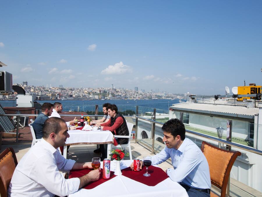 Quang cảnh nhìn từ nơi lưu trú