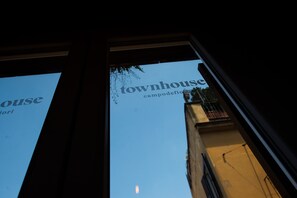 Tremannsrom – superior, byutsikt | Utsikt fra balkong