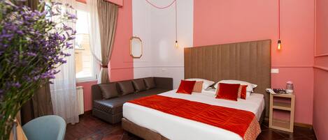 Down duvets, minibar, in-room safe, individually decorated